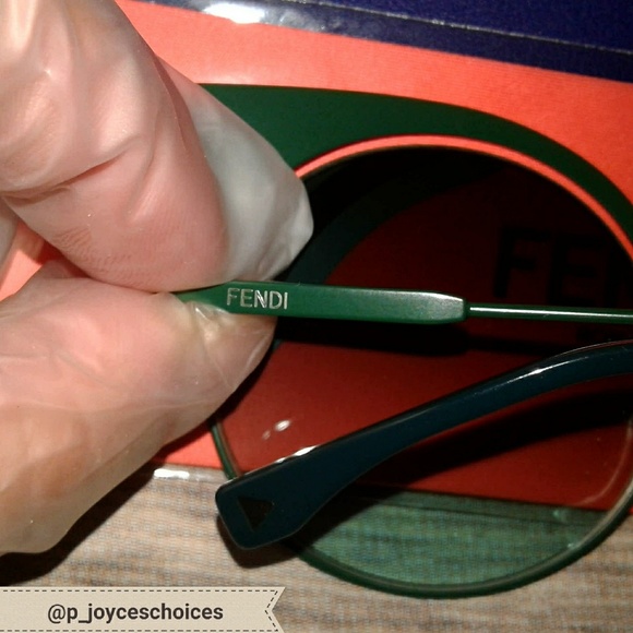 Fendi "Safilo" Cat eye Sunglasses hypnoshine - Picture 4 of 8